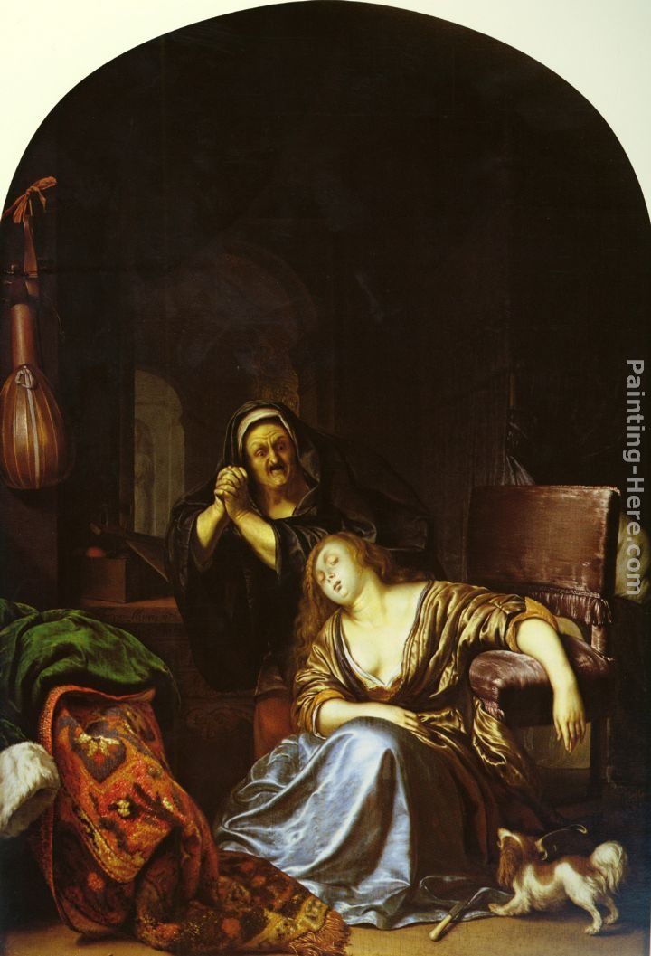 Frans van Mieris The Death of Lucretia